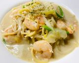 糖質オフ!満腹!かさ増しクリームパスタ作り方6写真