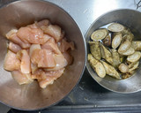 箸が止まらない鶏むね肉とごぼうの甘辛タレ作り方1写真