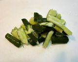 きゅうりとトマトの特製ポン酢かけ豆腐作り方1写真