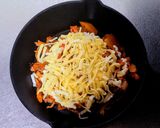 豚バラ肉舞茸ごはんとチーズ焼き作り方11写真