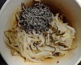 レンジで簡単！時短♪ もやしと 塩昆布 の和え物作り方2写真