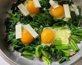 簡単！ほうれん草のココット風チーズ焼作り方3写真