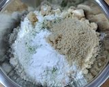 ホケミ不使用！ビッグなお茶ホットケーキ作り方2写真