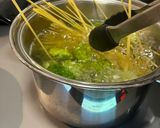 こたこた☆ブロッコリーのガーリックパスタ作り方3写真
