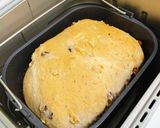 1.5斤食パン(レーズンくるみ全粒粉入)作り方6写真
