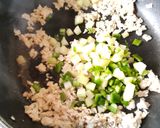 鶏ミンチのセロリ香味混ぜごはん作り方2写真