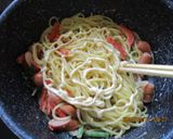 こってり!和と洋のミルクパスタ😋♪作り方4写真