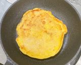 ライスペーパーピザ♪パジルベーコンチーズ作り方6写真