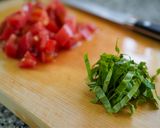 鯖缶トマトのイタリア風つけ素麺作り方2写真