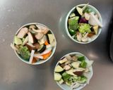 肉無豆腐簡単シーフードプルコギ味野菜炒め作り方12写真