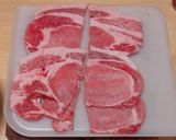 お肉がっつりの、照り焼き豚丼作り方1写真