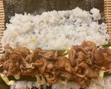 生姜焼き好きな恵方巻き作り方6写真