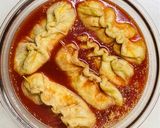 ワンボールレンジ、バーグin油揚げ煮込み作り方4写真