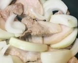 豚肉＆玉ネギのみりん出汁炒め作り方2写真