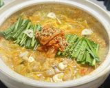 博多もつ鍋🍲濃厚みそベース🥣ホルモン鍋作り方14写真