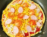 クリスマスに☆お豆腐で簡単!塩麹ピザ作り方3写真