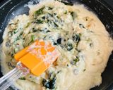 ＼フライパンまるごと／エビグラタン作り方10写真