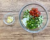 きゅうりのやみつきだれ和え麺作り方1写真