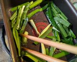 雲南百薬オカワカメとニラの卵焼き作り方1写真