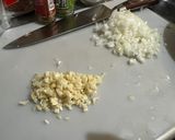 ロングパスタで作る茄子のアラビアータ作り方2写真