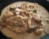 鶏肉粒マスタードの生クリーム煮作り方9写真