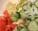 野菜多めのマカロニサラダ🥬作り方1写真
