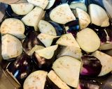 夏の夕飯☆大葉爽やか豚挽肉ときのこの麻婆茄子作り方1写真