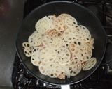 蓮根ピリ辛炒め♪簡単レシピ豚肉キクラゲ作り方5写真