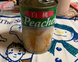 簡単桃の缶詰めフルーツサンド作り方1写真