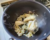 冷凍えのきで！海老味噌豆乳クリームパスタ作り方4写真