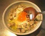 ラープ餅お好み焼き作り方2写真