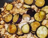 減塩・茄子の鶏そぼろあんかけ煮作り方9写真
