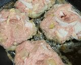 プルプル鶏皮入り煮込みハンバーグ♡作り方5写真
