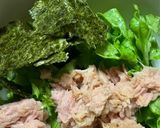 レタスと水菜の大満足サラダ😁作り方5写真