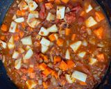 インゲンじゃがいもヒジキのスパイスカレー作り方5写真