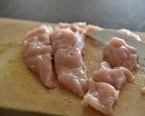 鶏むねの甘酢煮作り方2写真