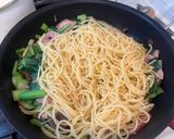 簡単うまい！小松菜×ブナシメジ和風パスタ作り方9写真