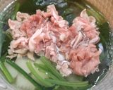 豚と大根ほうれん草の味噌汁作り方7写真