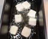 揚げ餅にネギかつお節作り方2写真