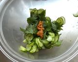 キュウリのシソ味噌和え作り方2写真