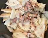 大根と鯖缶のピリ辛煮作り方2写真