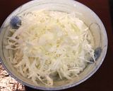 簡単★ヘルシー★鶏そぼろとキャベツの丼作り方2写真
