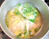 青梅塩麹漬けセロリとホタテ缶の半湯麺　作り方7写真
