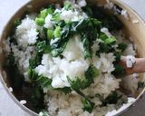 シャキシャキ！ワサビ菜のバラ寿司作り方3写真