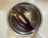 レンジで簡単！姜葱醤のさっぱり蒸しナス作り方2写真
