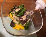 金時草とコリンキーのサラダ作り方15写真