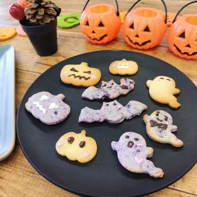 ハロウィンサクサククッキー（2種） by 藤枝市保健センター
