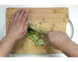 納豆鶏つくねの焼きいなり★動画あり★作り方1写真