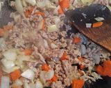 挽肉とレンズ豆の洋風煮物作り方3写真