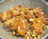 給食風🏫鶏唐揚げのピーナッツカレーがらめ作り方8写真
